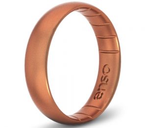 Enso Rings Bevel Silicone Ring Breathable Comfortable and Safe Lifetime Quality Guarantee
